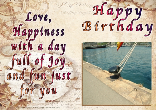 NCJP - Happy Birthday Boats