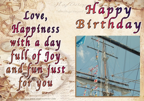 NCJP - Happy Birthday Boats