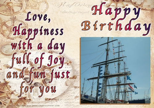 NCJP - Happy Birthday Boats