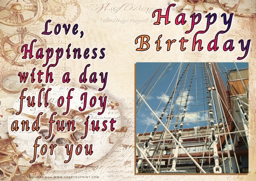 NCJP - Happy Birthday Boats