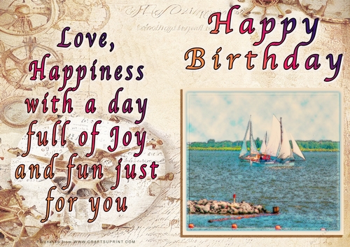 NCJP - Happy Birthday Boats