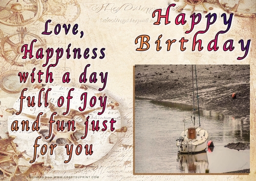 NCJP - Happy Birthday Boats