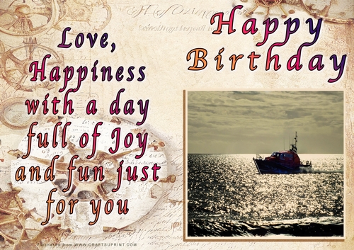 NCJP - Happy Birthday Boats
