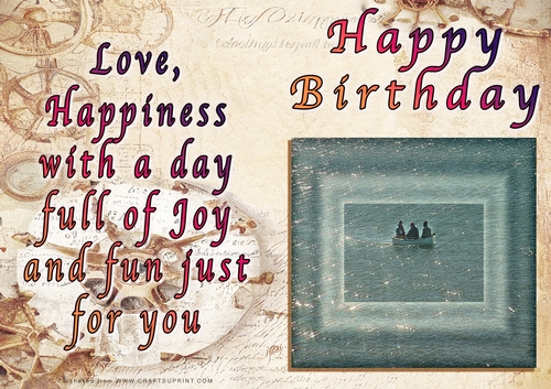 NCJP - Happy Birthday Boats