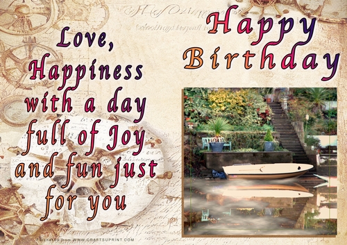 NCJP - Happy Birthday Boats