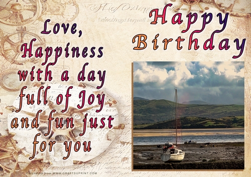 NCJP - Happy Birthday Boats