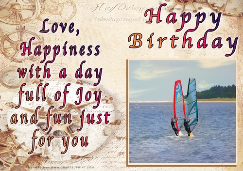 NCJP - Happy Birthday Boats
