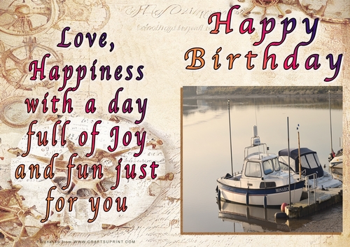 NCJP - Happy Birthday Boats