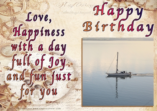 NCJP - Happy Birthday Boats