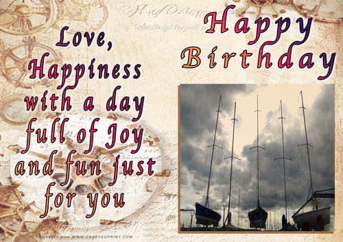 NCJP - Happy Birthday Boats