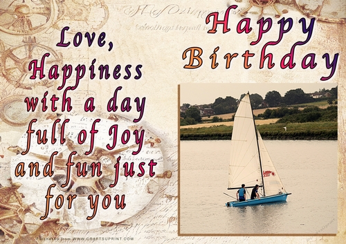 NCJP - Happy Birthday Boats