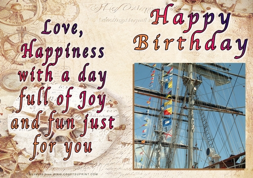 NCJP - Happy Birthday Boats