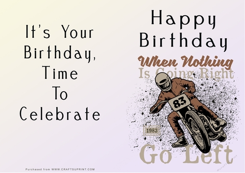 NCJP - Happy Birthday Cars and Bikes