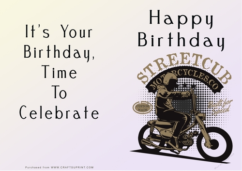 NCJP - Happy Birthday Cars and Bikes
