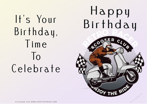 NCJP - Happy Birthday Cars and Bikes