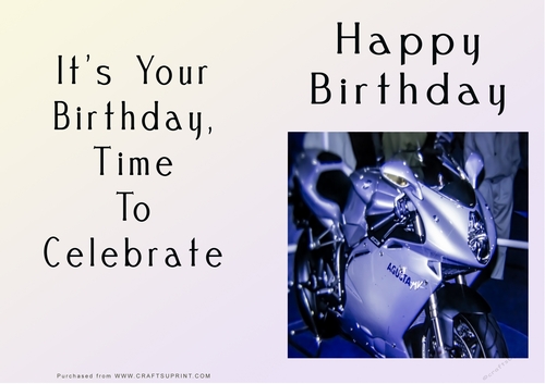 NCJP - Happy Birthday Cars and Bikes