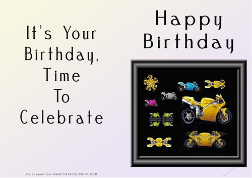 NCJP - Happy Birthday Cars and Bikes