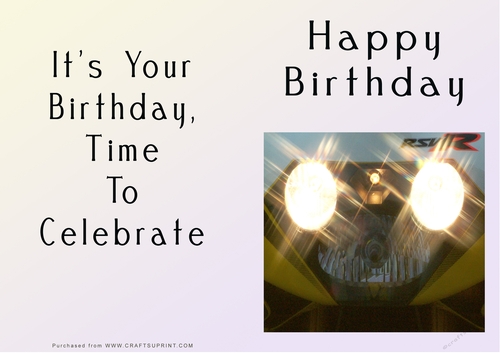 NCJP - Happy Birthday Cars and Bikes