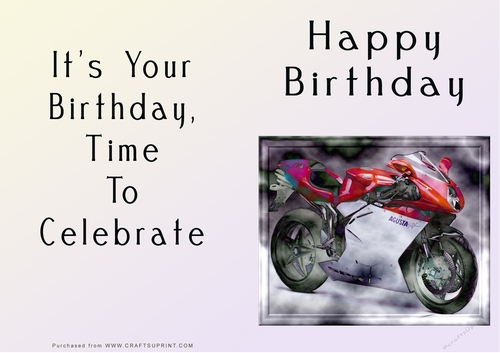 NCJP - Happy Birthday Cars and Bikes