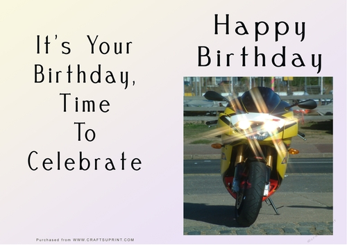 NCJP - Happy Birthday Cars and Bikes