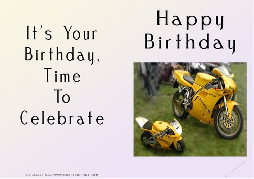 NCJP - Happy Birthday Cars and Bikes