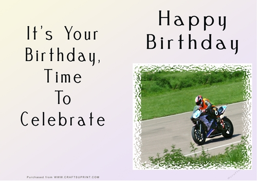 NCJP - Happy Birthday Cars and Bikes