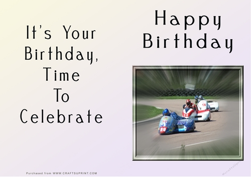 NCJP - Happy Birthday Cars and Bikes