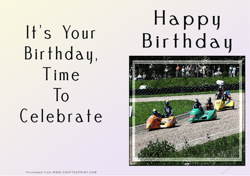 NCJP - Happy Birthday Cars and Bikes
