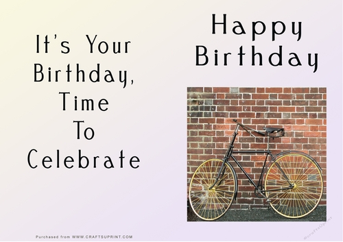 NCJP - Happy Birthday Cars and Bikes