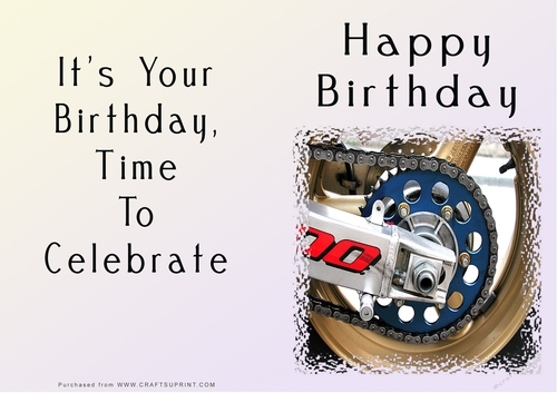 NCJP - Happy Birthday Cars and Bikes