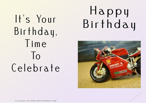 NCJP - Happy Birthday Cars and Bikes