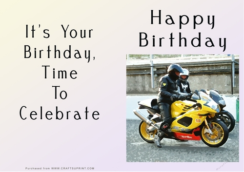 NCJP - Happy Birthday Cars and Bikes