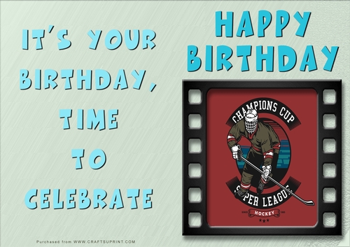 NCJP - Male Birthday - Sports Indoor and Outdoor