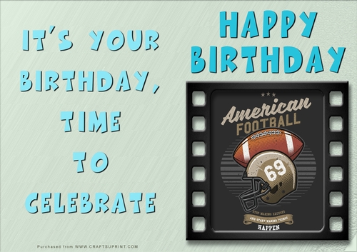 NCJP - Male Birthday - Sports Indoor and Outdoor