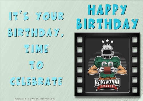 NCJP - Male Birthday - Sports Indoor and Outdoor