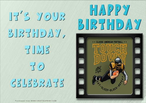 NCJP - Male Birthday - Sports Indoor and Outdoor