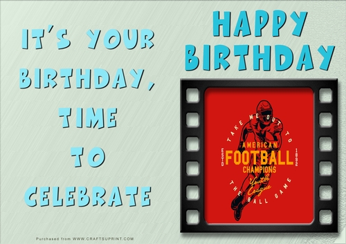 NCJP - Male Birthday - Sports Indoor and Outdoor