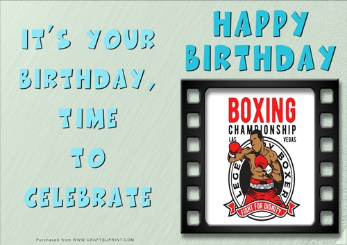 NCJP - Male Birthday - Sports Indoor and Outdoor