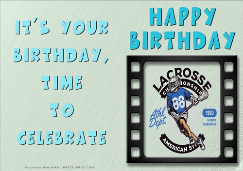 NCJP - Male Birthday - Sports Indoor and Outdoor