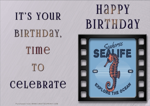 NCJP - Happy Birthday - Sports Indoor and Outdoor