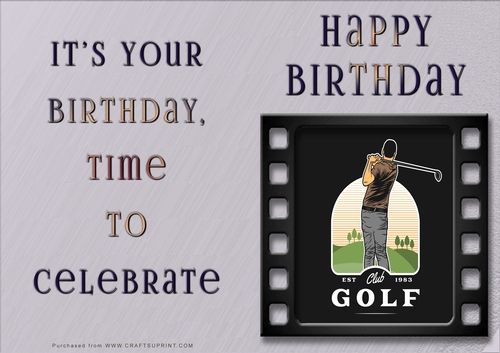 NCJP - Happy Birthday - Sports Indoor and Outdoor