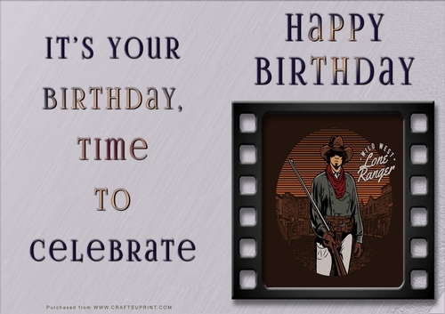 NCJP - Happy Birthday - Sports Indoor and Outdoor