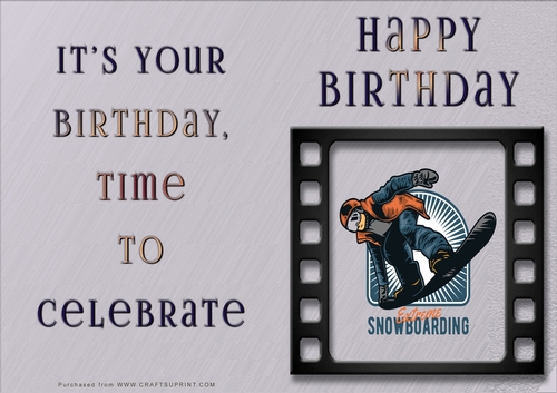 NCJP - Happy Birthday - Sports Indoor and Outdoor