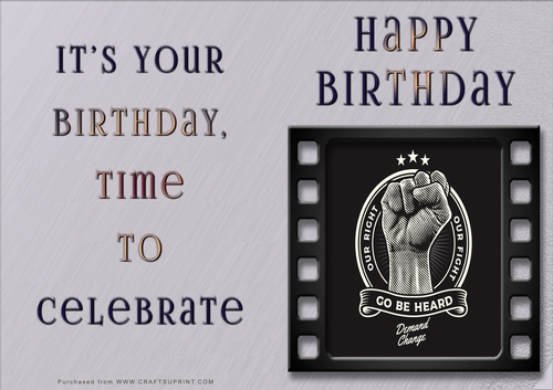 NCJP - Happy Birthday - Sports Indoor and Outdoor