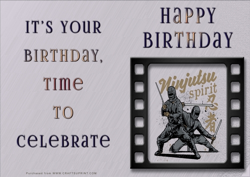 NCJP - Happy Birthday - Sports Indoor and Outdoor