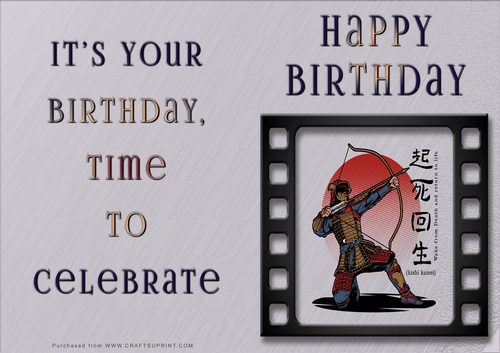 NCJP - Happy Birthday - Sports Indoor and Outdoor