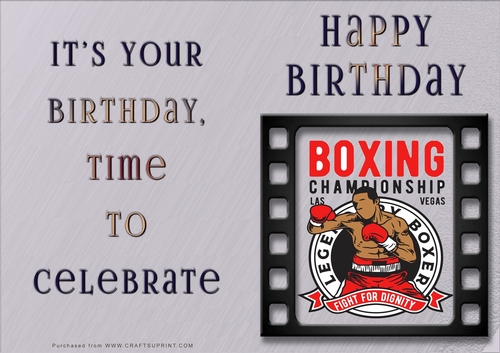 NCJP - Happy Birthday - Sports Indoor and Outdoor