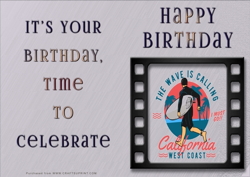 NCJP - Happy Birthday - Sports Indoor and Outdoor