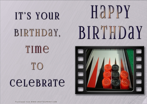 NCJP - Happy Birthday - Sports Indoor and Outdoor