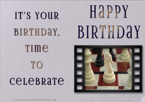 NCJP - Happy Birthday - Sports Indoor and Outdoor